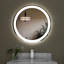 Miroir de salle de bain lumineux Orrill-596400736