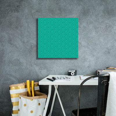 " Teal Diamonds " by Hello Angel