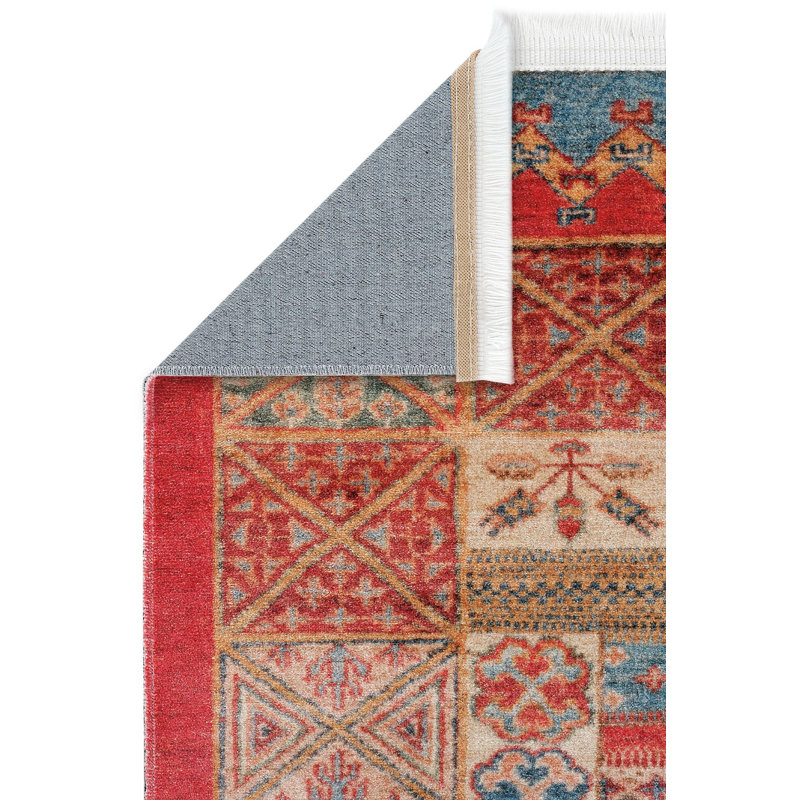 Tamas Oriental Machine Made Indoor / Outdoor Area Rug, Rectangle 6'7" x 9'6"