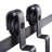 Gray Steel A-Frame Sign Holder Standard Double