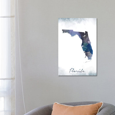 «South Carolina State Bluish», reproduction sur toile tendue