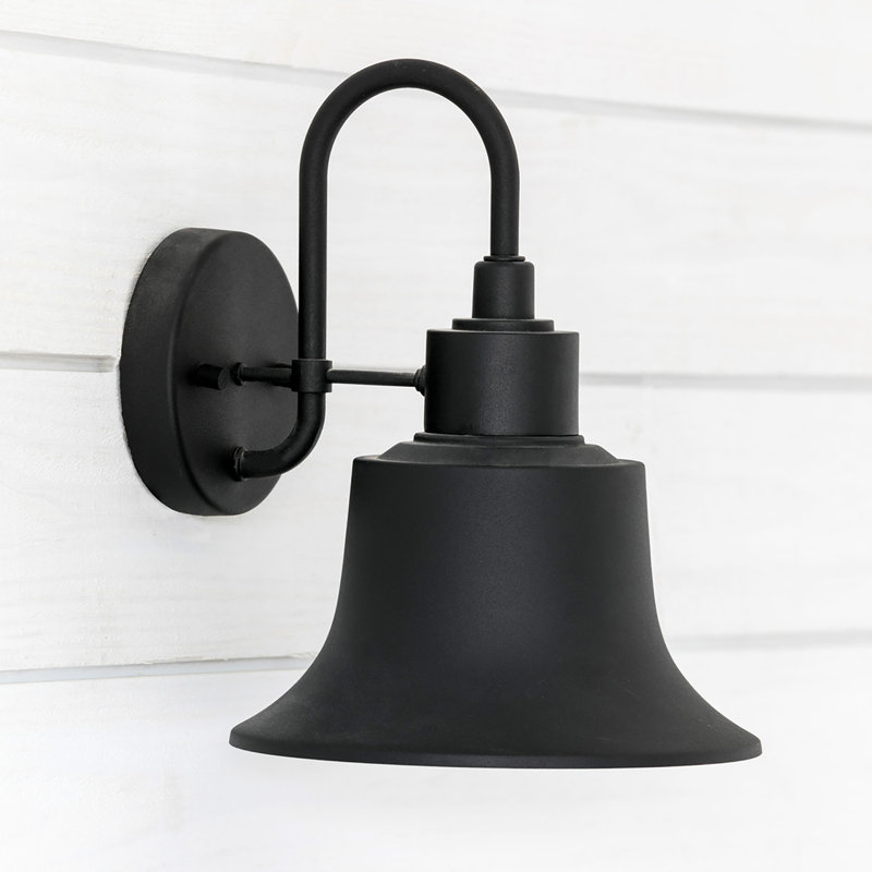 Brock Aluminum Wall Light, 11.5" H  x 9" W  x 10.5" D, Oiled Bronze