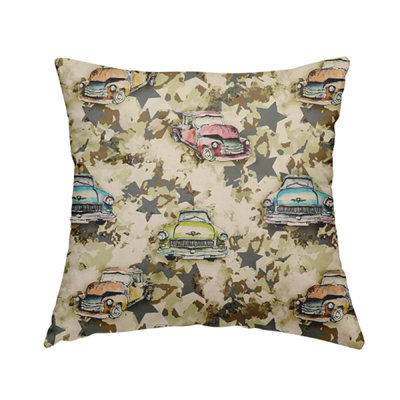 Hornell Camouflage Square Cushion