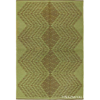 Tapis kilim suédois double face rétro