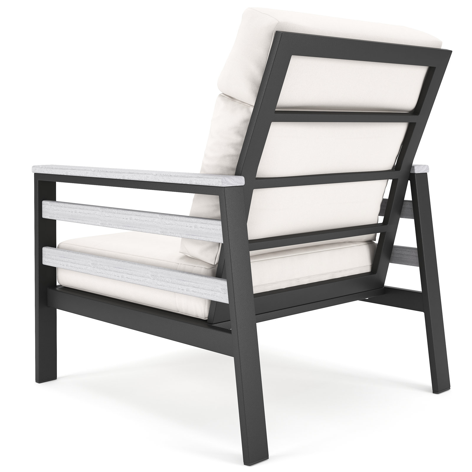 Townsend Sunbrella® Patio Lounge Chair, White, Canvas White