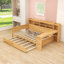 Lit de jour avec lit gigogne simple, tablettes, bureau et lattes-1180903851-1180903854