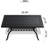 Cast Aluminum Patio Table - Rectangular, Black, Design, 160Lb Capacity, 6 Dining Aluminum, Black Frame, Details