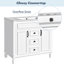 Meuble-lavabo 36 po avec lavabo supérieur