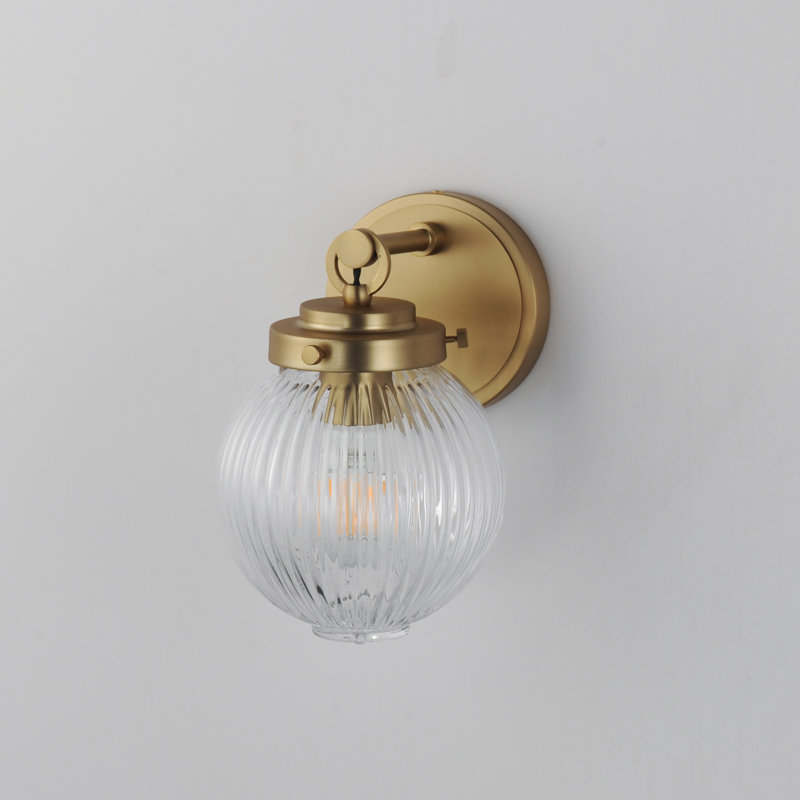 Kasbah-Wall Sconce, Satin Brass