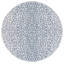 Tapis intérieur / extérieur ivoire / bleu marine Tyron-876830048