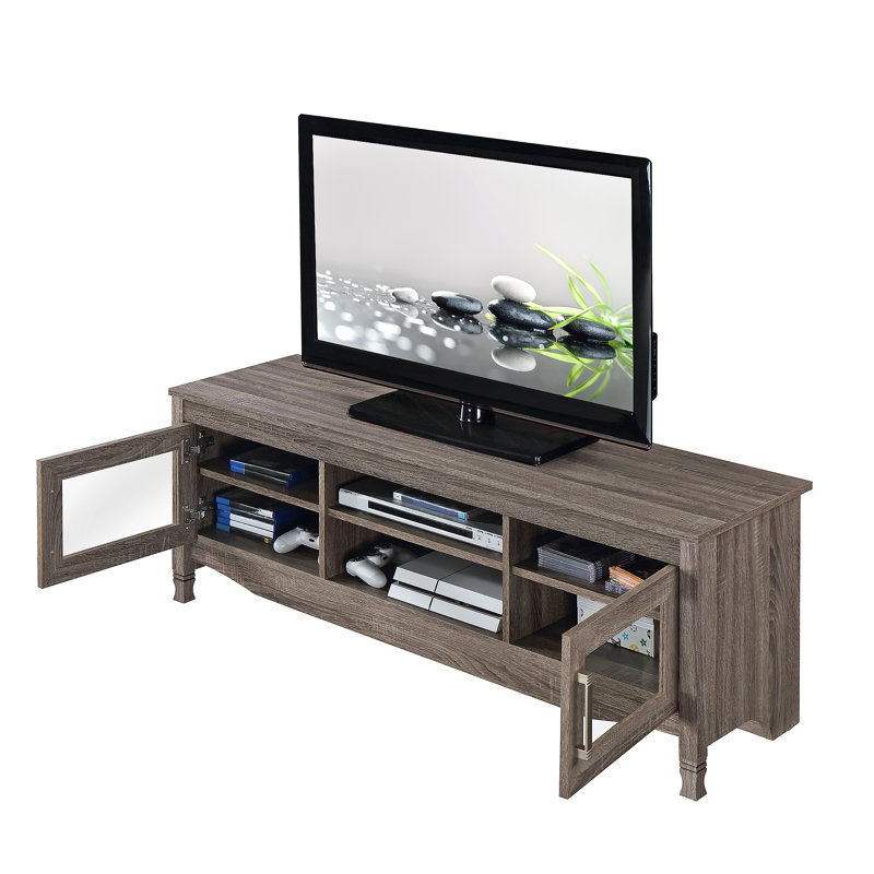 Grey Driftwood TV Stand
