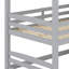 Lit superposé triple avec escalier de rangement, conception séparée-1398890356