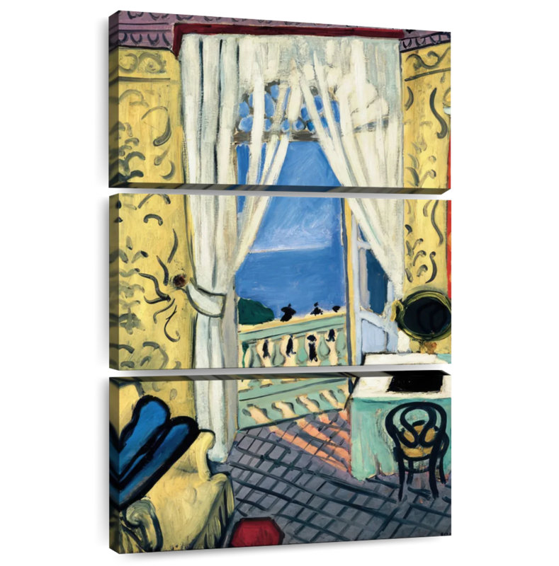 Lilie Interior With A Violin Case, 74" H x 48" W