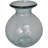 Recycled Glass Handmade Textured Decorative Clear Vase