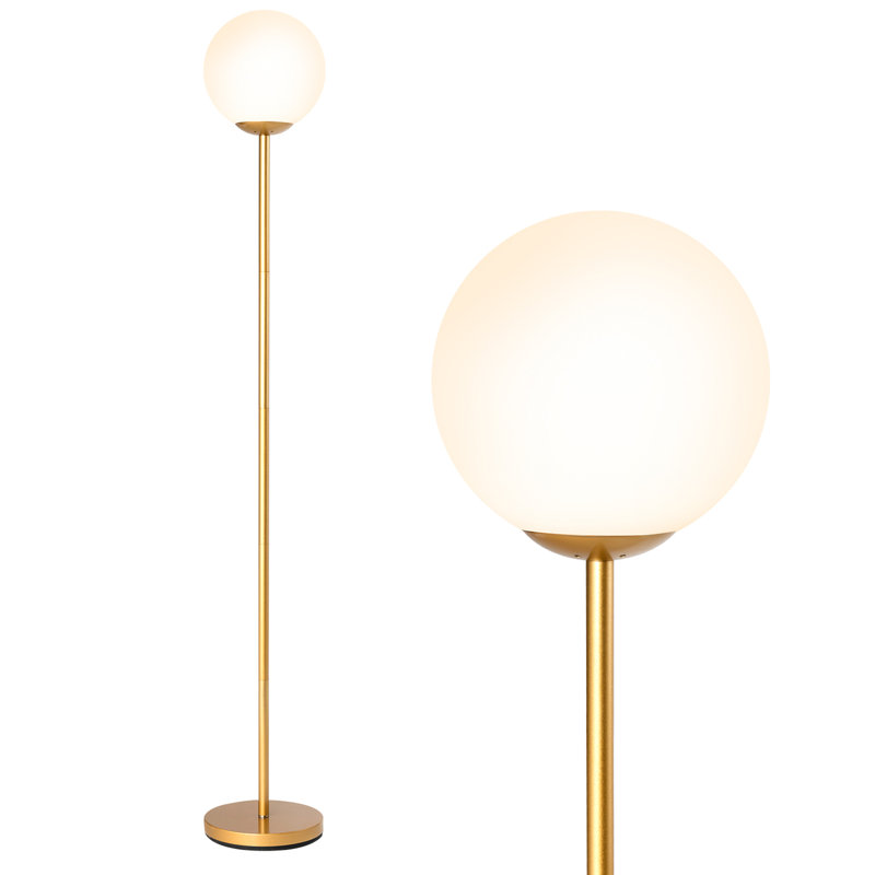 Telesphoros 65'' Gold Traditional Floor Lamp