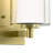 Wall Sconces Set of 2 Modern Vanity Lights with Double Clear Glass Shade Matte Black Indoor Farmhouse Wall Lights for Bathroom Living Room Bedroom Hallway Bulb E26 Base (Bulbs Not Included)-1107567806