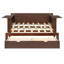 Lit de jour avec rangement et canapé-lit gigogne, bureau convertible et tables d'appoint-1828571871-1828571868
