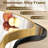 Asymmetrical Metal Framed Wall Mirror-647266853-647266858