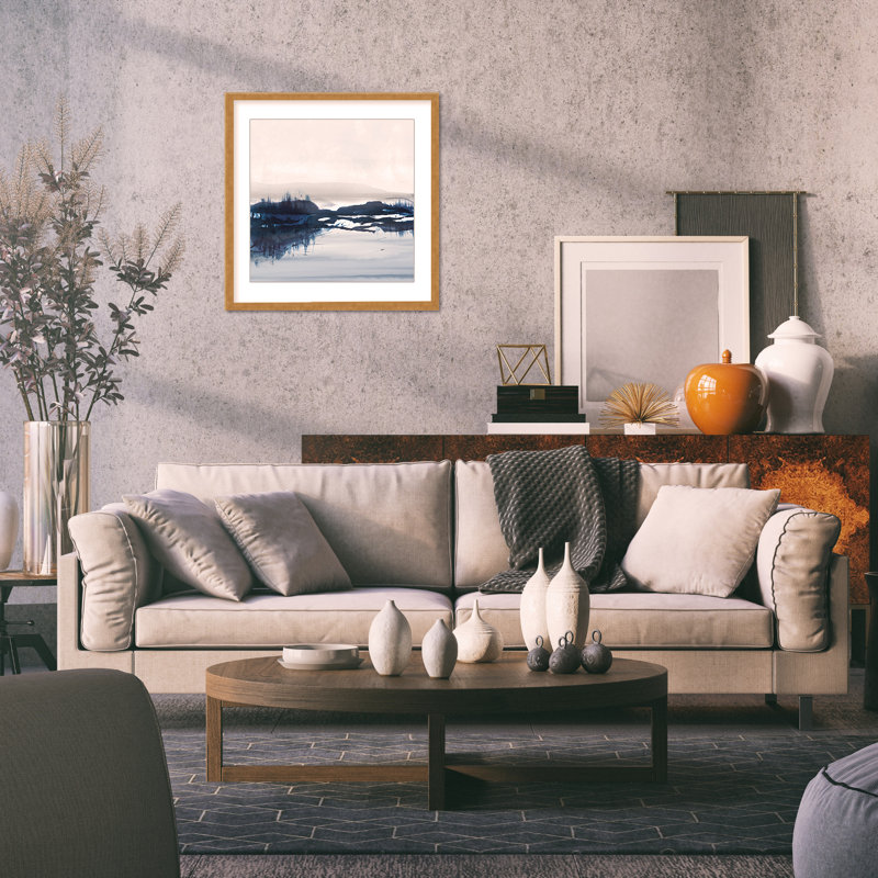 Coastal Retreat Sea View, 48" H x 48" W