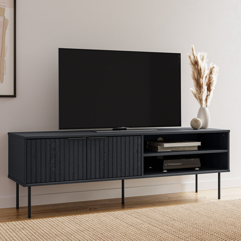 Console média à cannelures l 59 po Arisztid