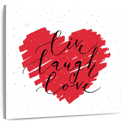 Tergel Valentine Live Laugh Love