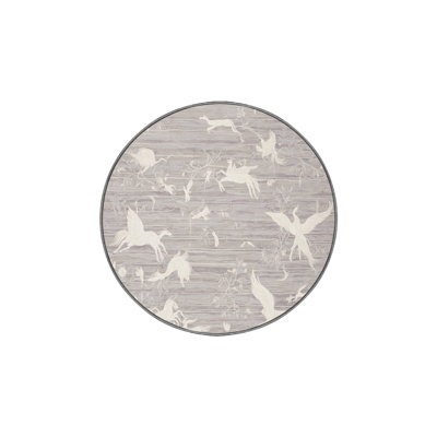 Machine Washable Gray Area Rug