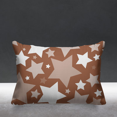 Geometric Outdoor Reversible Throw Pillow