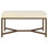 Web Upholstered Bench