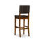Upholstered Counter Stool with Solid Wood Frame-1893073809-1893073808