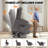 KORSER Power Lift Recliner, Electric Lift Chair With Heated Vibration Massage, Cup Holders, Side Pockets-654650395