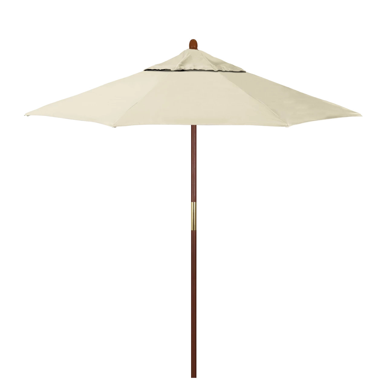 Manford 7.5' Sunbrella® Umbrella, Antique Beige Sunbrella® Canvas