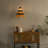 1-Light Farmhouse Woven Pendant Light 