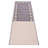 Trellis Bordered Slip Resistant Low Pile Runner Rug
