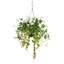 Faux Flowering Plant in Wood Basket-31398865-31398868