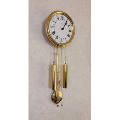 Brass Pendulum Wall Clock