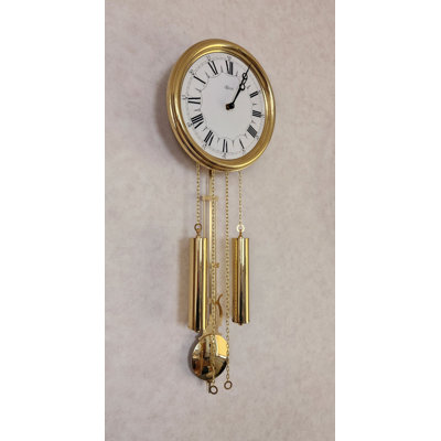 Brass Wall Clock