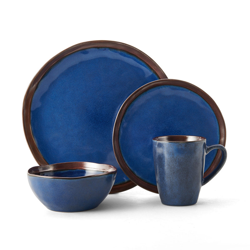 Talia 16-Piece Stoneware Dinnerware Set, Service for 4