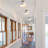 Semi Flush Mount Ceiling Light Fixture, Modern Industrial Flush Mount Lights, Single Lamp Base Metal Ceiling Light Fixtures, Perfect For Hallway Entryway Kitchen Laundry Room-208946395-208946397