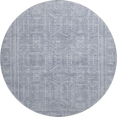 Premium Machine Washable Ashlynn Border Rug