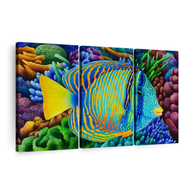"Sailfin Tang" sur toile