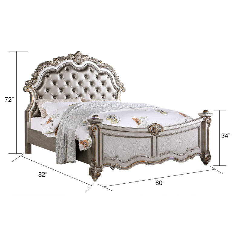 Ensemble de chambre à coucher Loert, Très grand lit