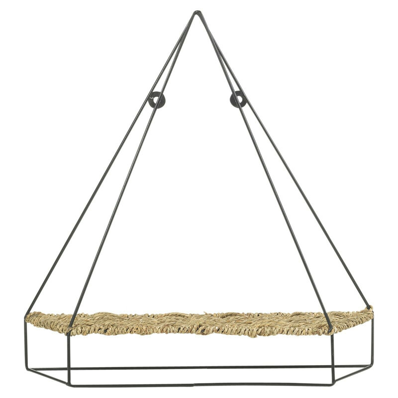 Newmill Triangle Metal Accent Shelf