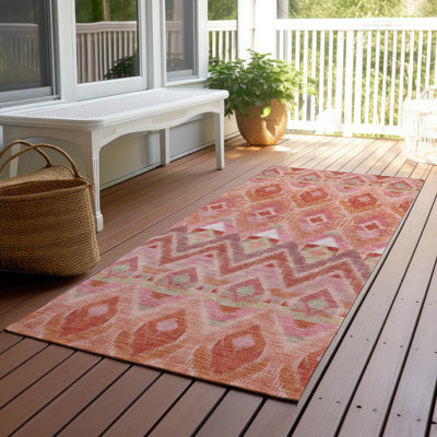 Everlee Ikat Indoor / Outdoor Rug