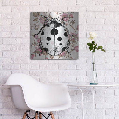 "Coccinelle, papier peint carré" par Dean Russo