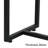 39.4" Marble Console Table Sintered Stone High-End Sofa Side Table-1837535092