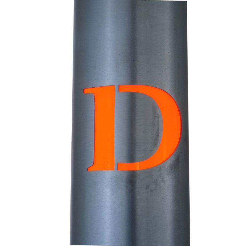 Applique murale encastrée personnalisée à 1 lumière «D»