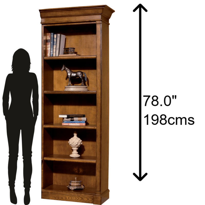 Urban Ash Burl Executive Right Pier Bookcase
