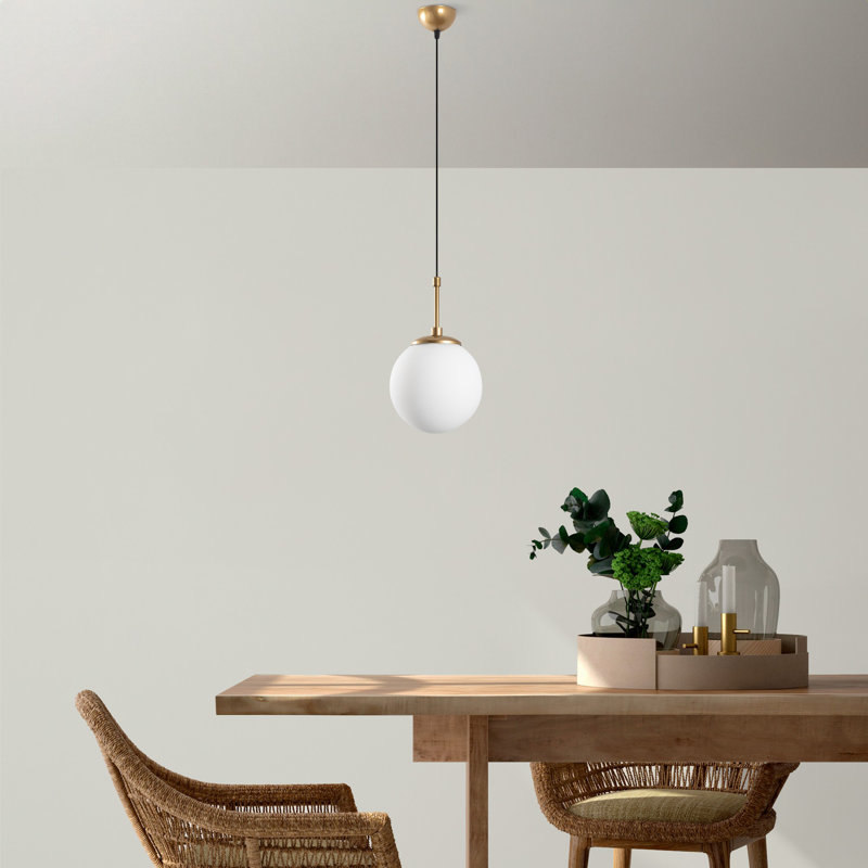 Lustre, Or, H 7,87 po x l 7,87 po x P 15,75 po