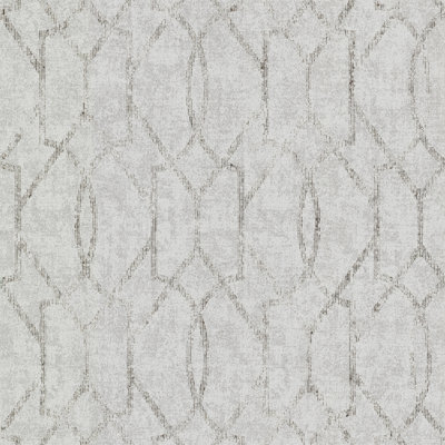 Rouleau de papier peint L 33 pi x l 20,9 po Trellis de Cristal