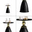 Table de bout en fer Luxury Design, table d'appoint ronde minimaliste pour petits espaces-1306487666